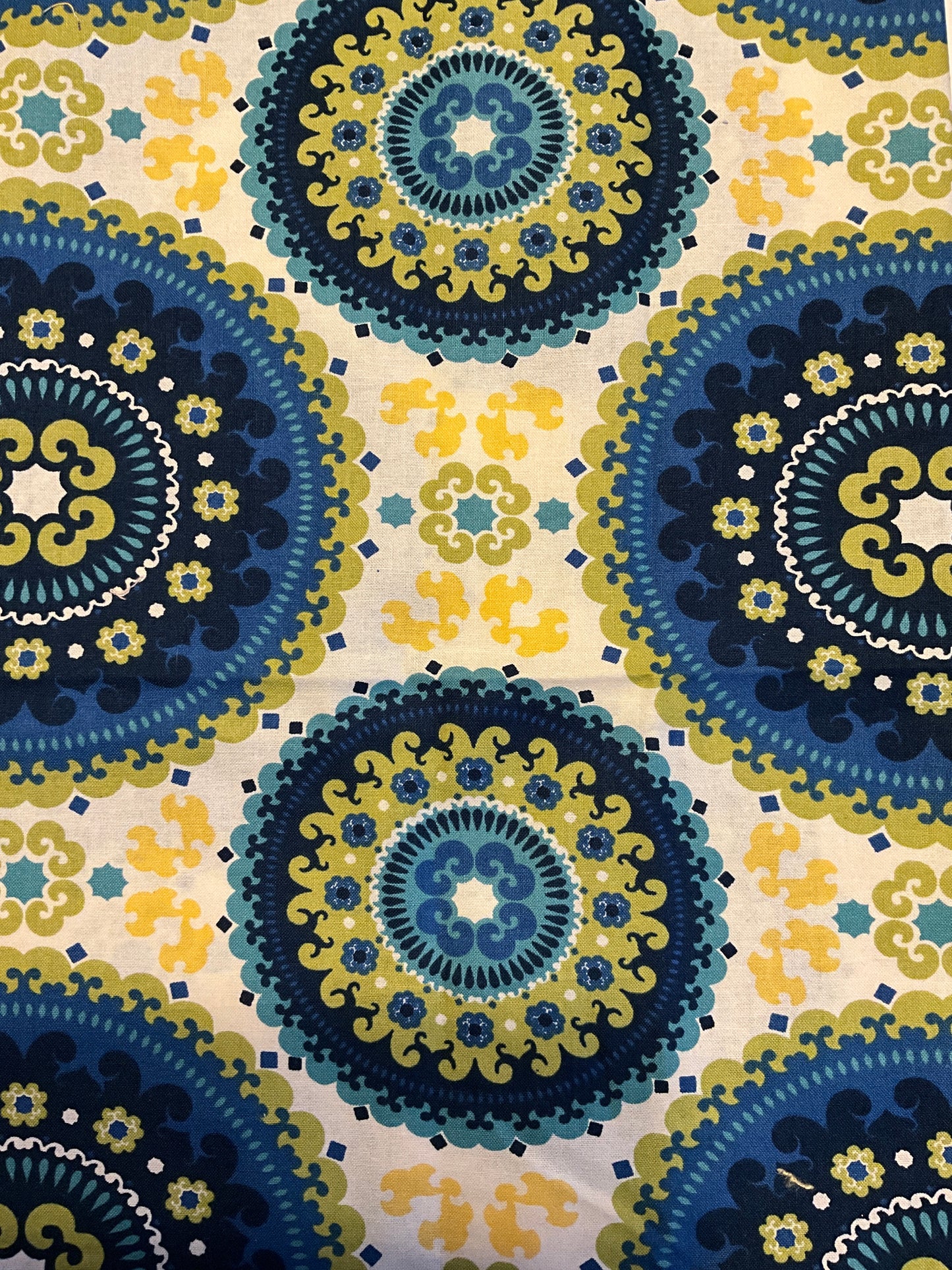 Mandala print fabric