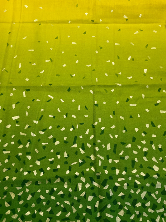 Ombre Green fabric