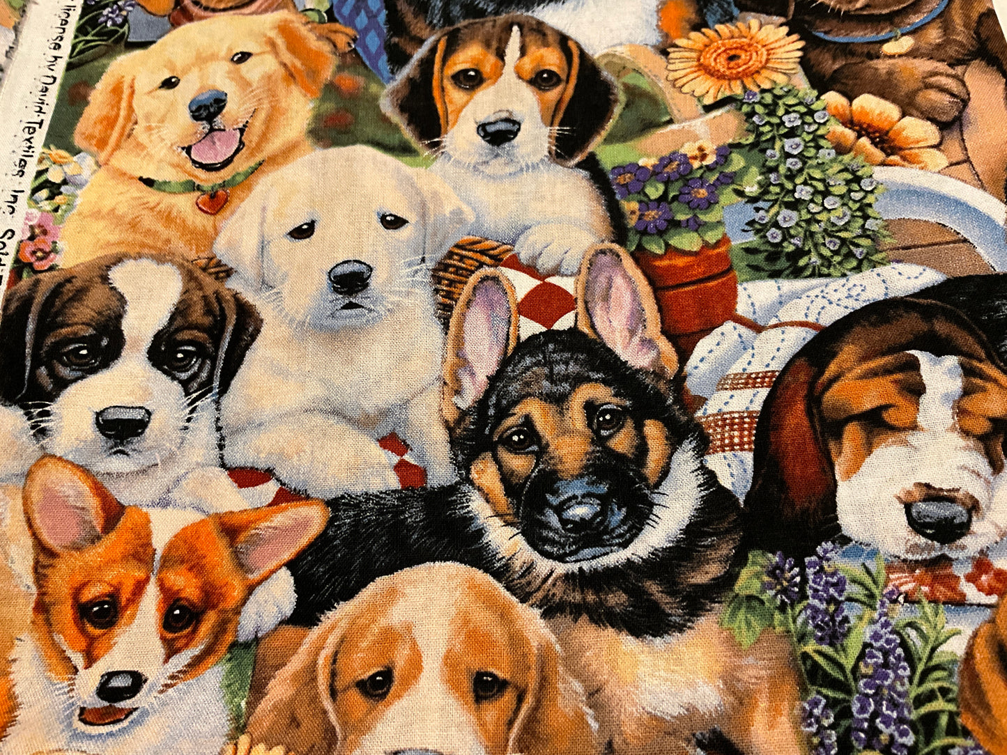 Puppy fabric