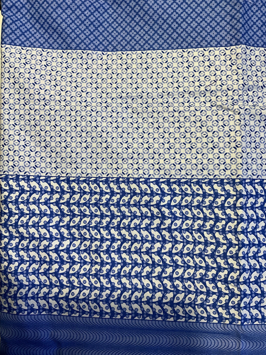 Blue Blender fabric