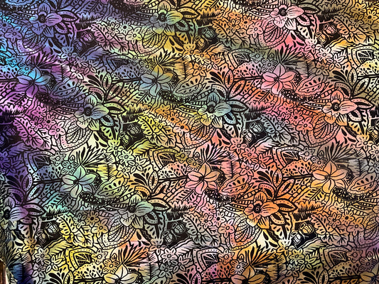 Rainbow fabric